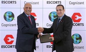 Escorts Partners With Cognizant to Digitally Transform its Businesses