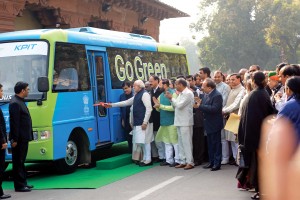 Two electric buses for members of parliament