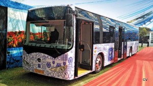 Electric bus impresses