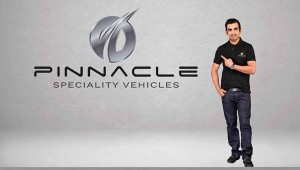 Gautam Gambhir, Pinnacle Speciality Vehicles brand ambassador copy