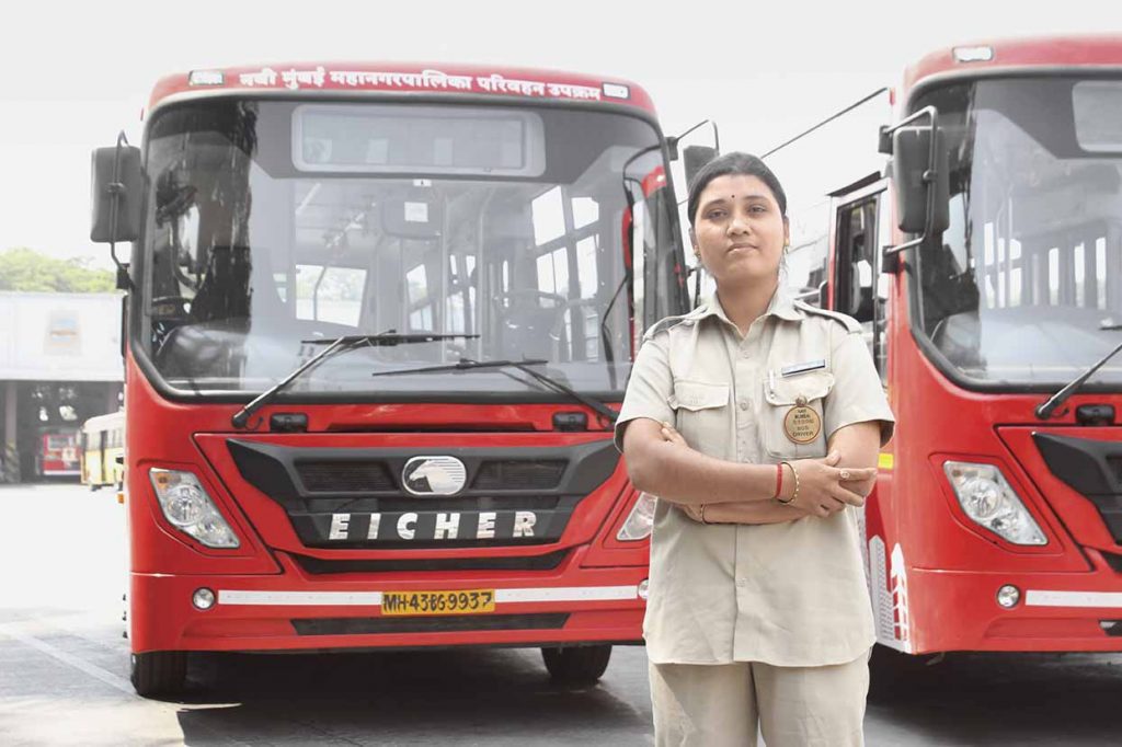 Women bus drivers in Navi Mumbai break the cliche