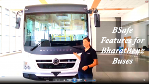 BharatBenz Buses Equipped with COVID-prevention Features for Public Safety