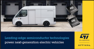 STMicroelectronics Cooperates with Arrival to Provide Leading-Edge Technologies for Next-Generation Electric Vehicles