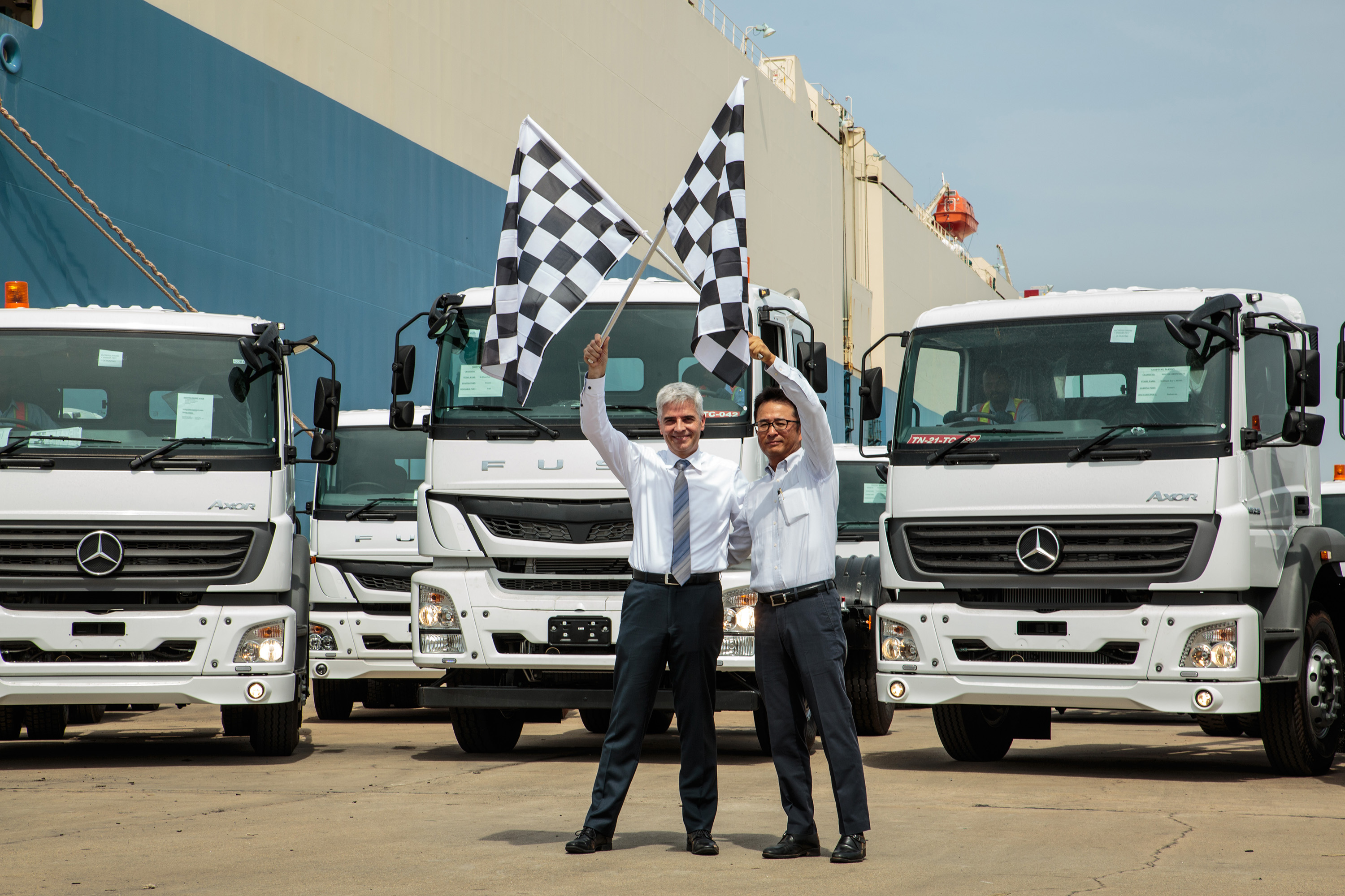 DICV crosses the 10,000 truck milestone in exports