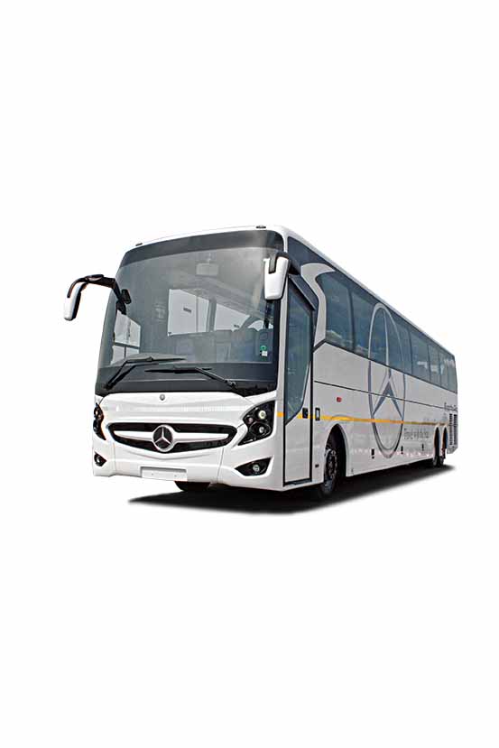 New Mercedes-Benz luxury coach |