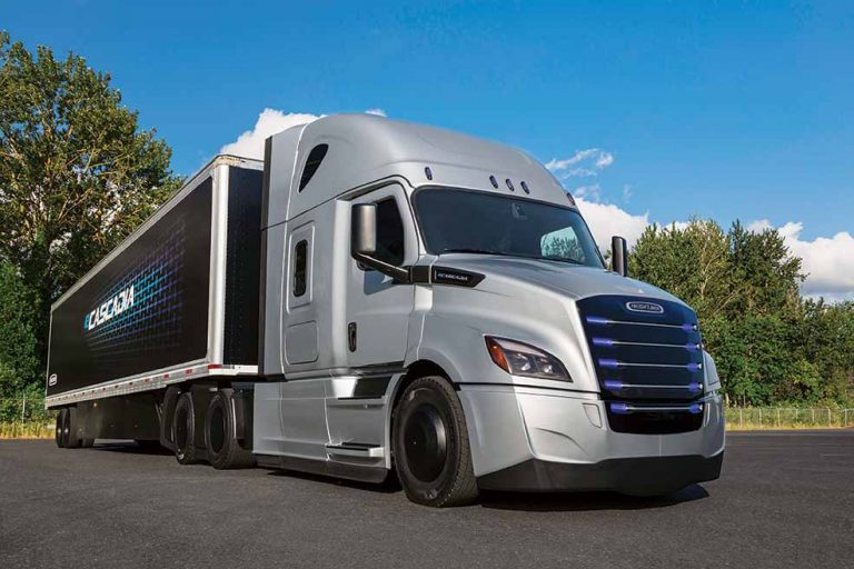 Freightliner electric trucks