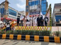 40 JBM’s electric air-conditioned city buses flagged off on 75th Independence Day