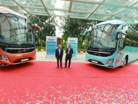 Volvo 9600 launched at Prawaas 3.0