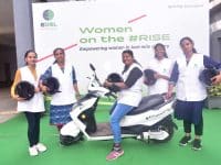 Mahindra Logistics on-boards women e-bike riders