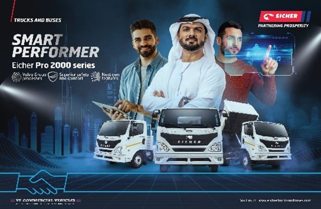 Eicher targets the Middle East with the Pro 2000 Series.