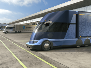 Crowley and Terraline to lead the Electric Trucks pilot project