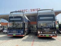 SWITCH EiV 22 open-roof Double Decker Electric Buses added to KSRTC SWIFT fleet