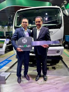 Ashok Leyland commences delivery of Electric Trucks at Bharat Mobility Global Expo  Hands over the first 14T Boss Electric truck to BillionE