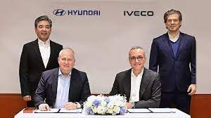 Hyundai Motor and Iveco Group expand their partnership to  explore synergies for electricheavy-duty trucks in the European markets