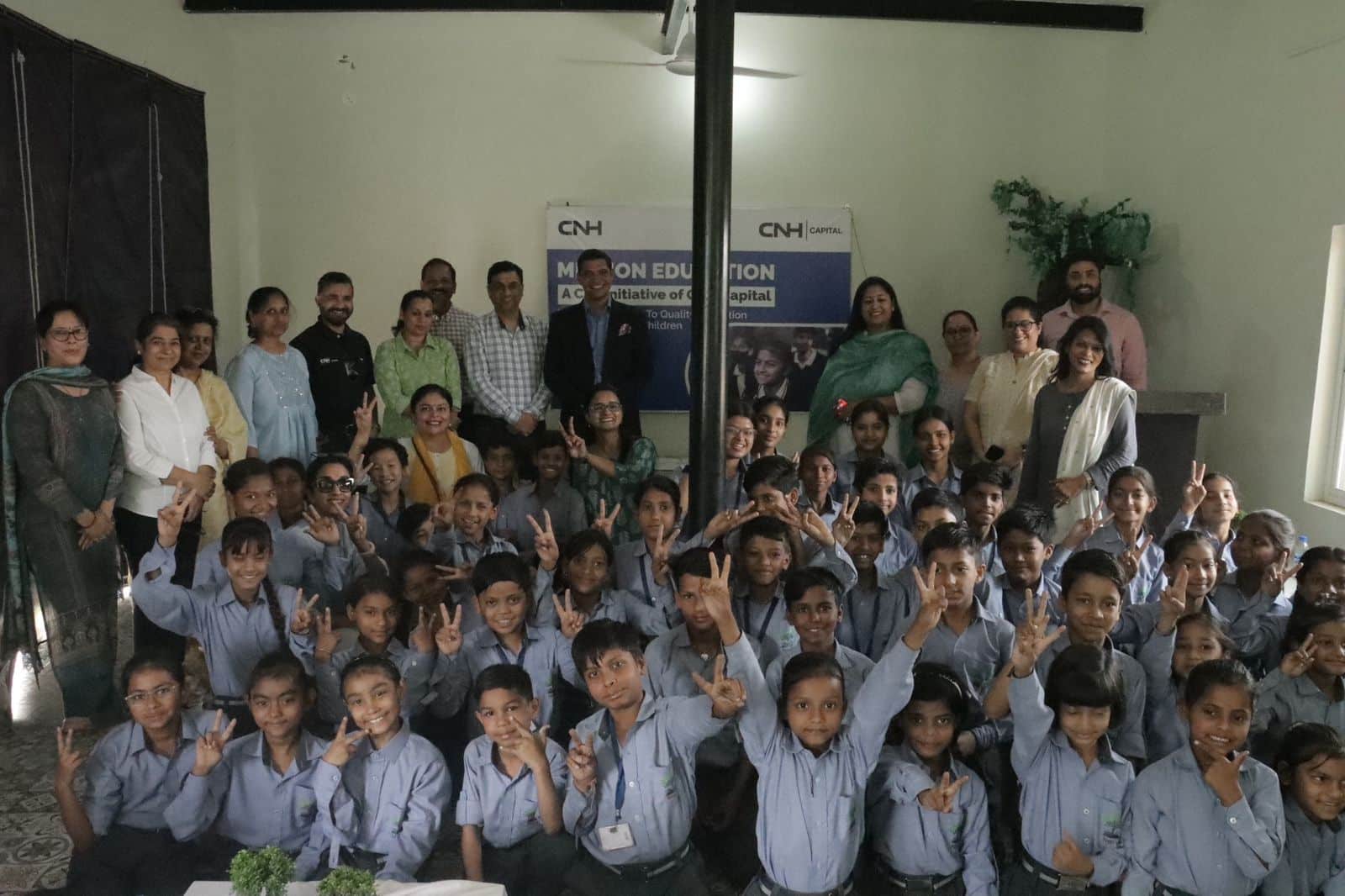 CNH Capital introduces ‘Mission Education’ to support Underprivileged Children.