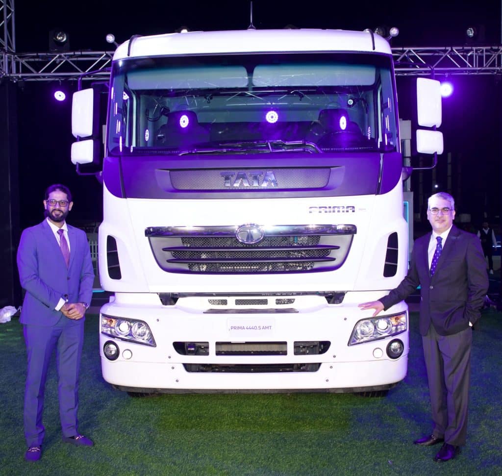 Tata Motors Unveils Prima 4440.S AMT Truck in Saudi Arabia