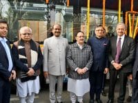 Lok Sabha Speaker Om Birla visited JBM Electric Medical Mobile Unit (MMU) in New Delhi