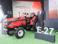 Montra Electric e-tractor expands its presence into the Northern Markets with Electric Tractor E-27