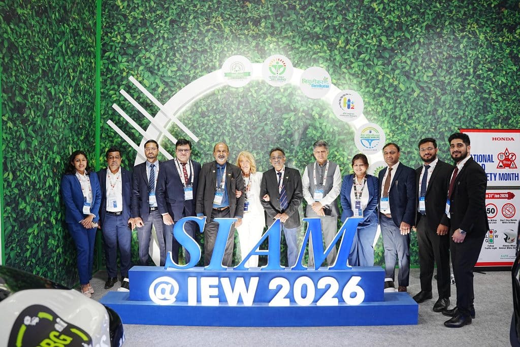 SIAM Showcases Sustainable Mobility Pavilion at India Energy Week 2026