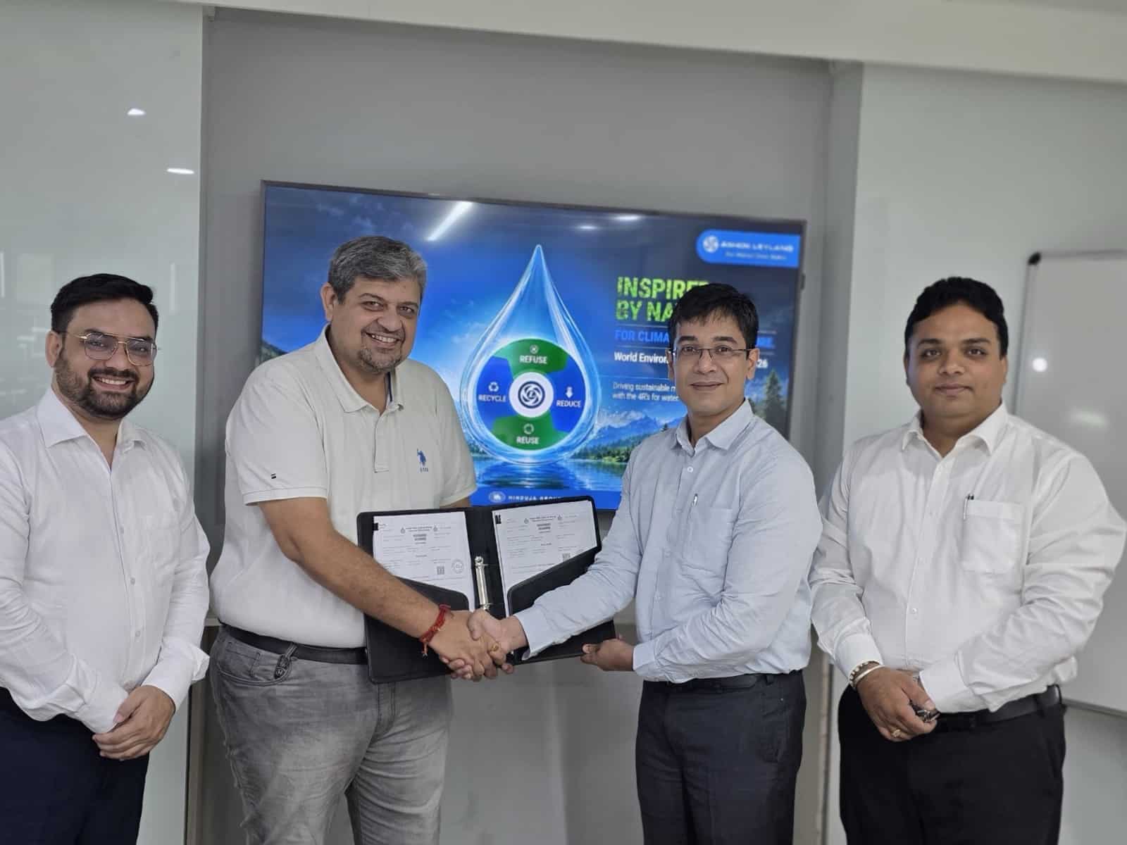 Ashok Leyland Partners with Rosmerta Recycling to Drive Responsible Commercial Vehicle Scrappage