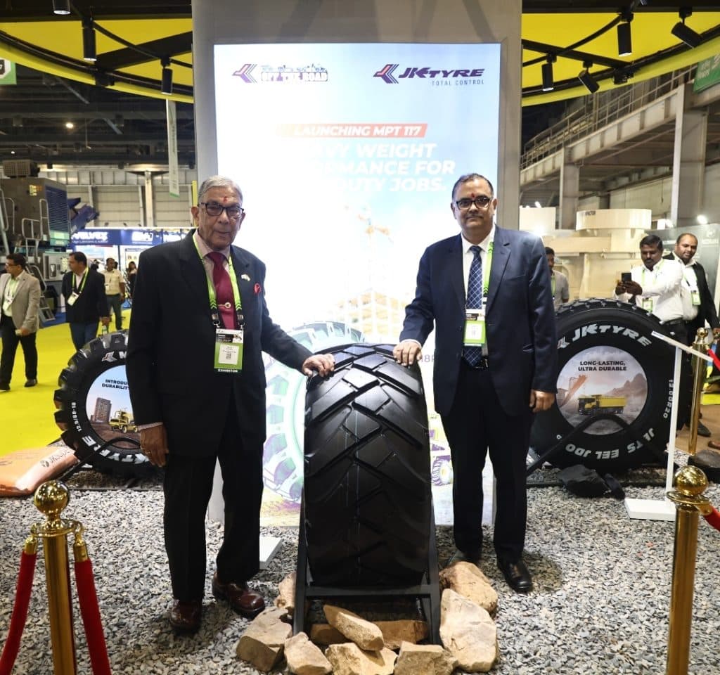 JK Tyre Unveils New Generation of OTR Tyres for Construction, Material Handling and Mining