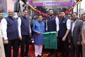 SWITCH Mobility and PURPLE BUS Launch the Region’s First Private Electric Intercity Service